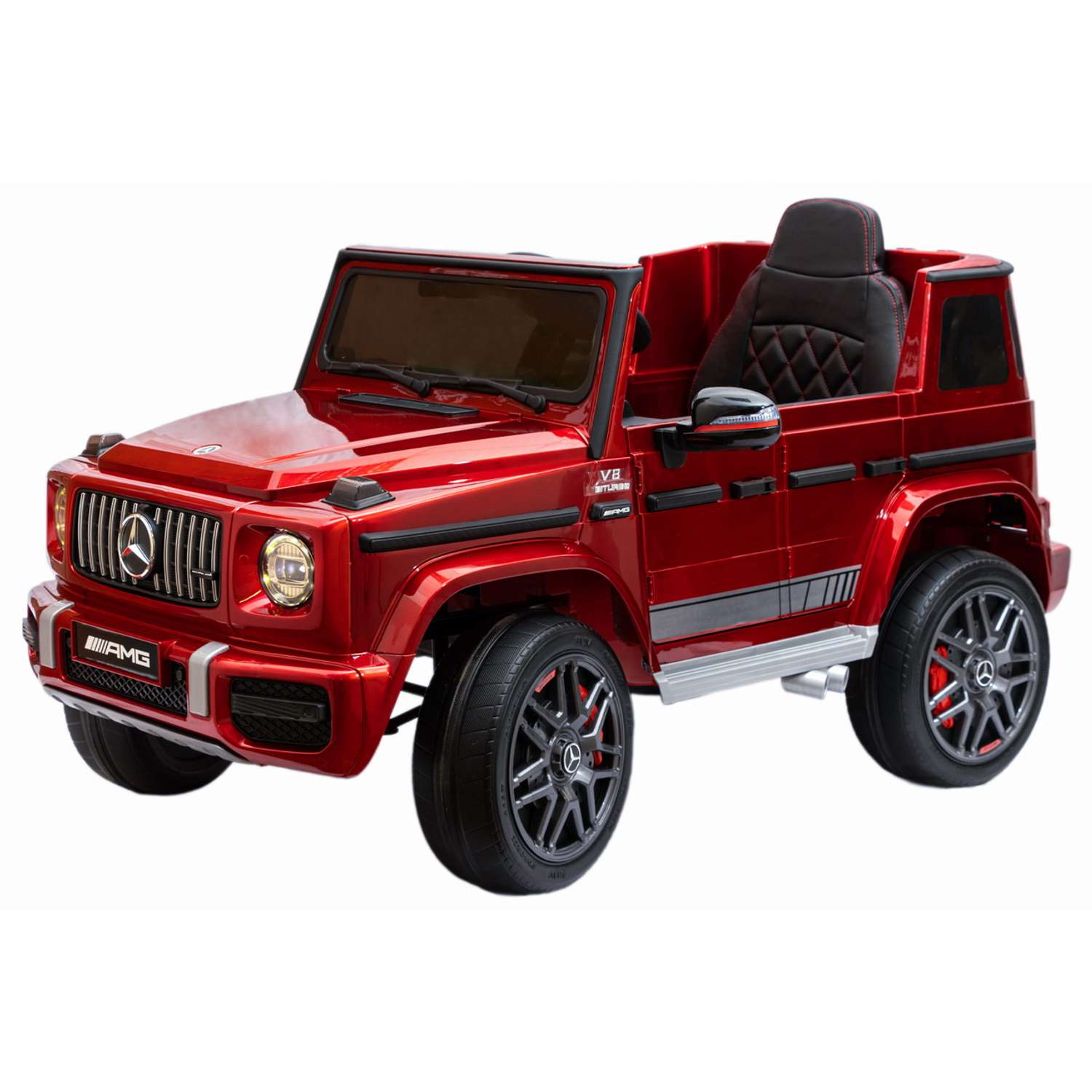 Электромобиль TOYLAND Джип Mercedes Benz G 63 Big BBH-0003 бордо - фото 4