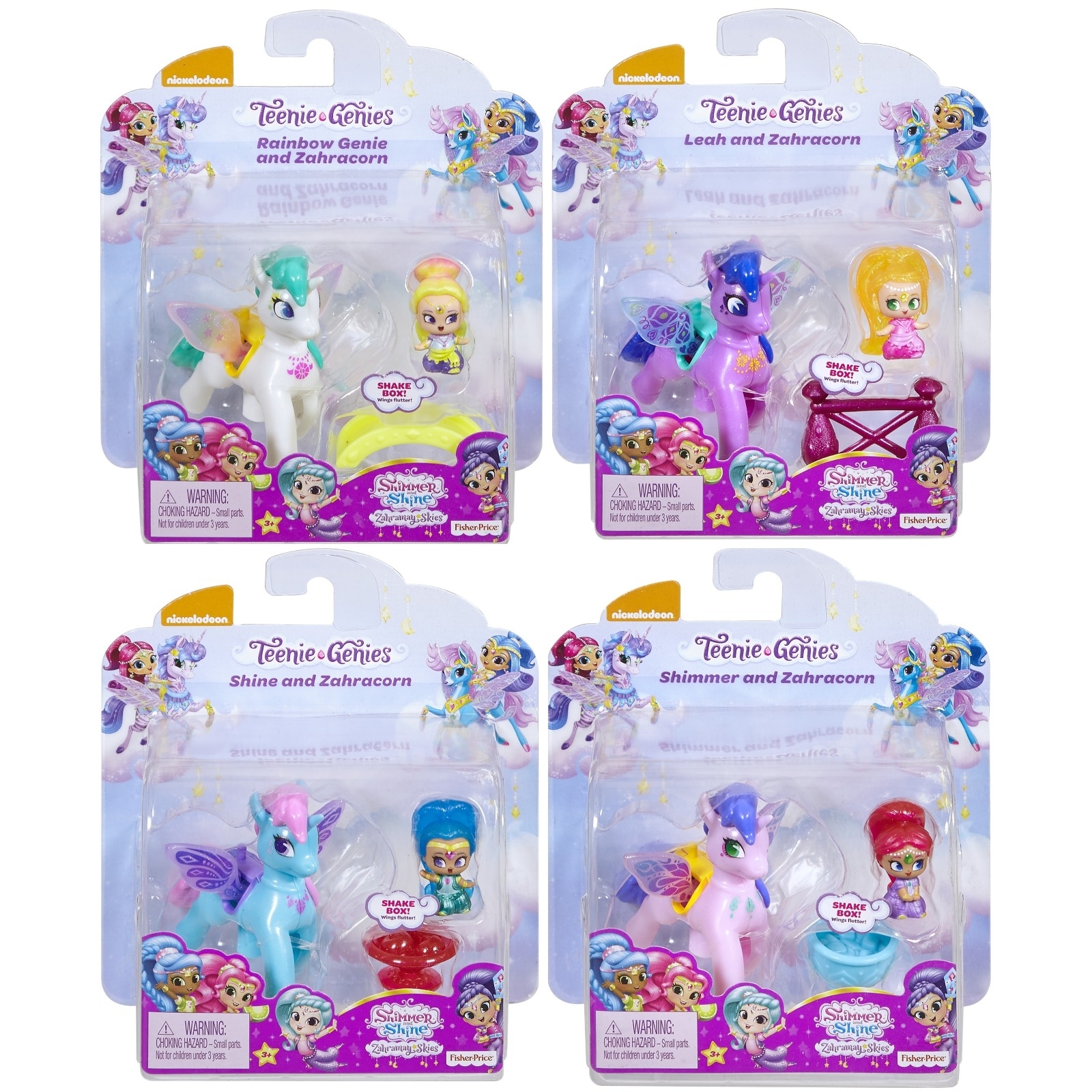 Фигурка Shimmer and Shine Тини джинник и Зумикорн в ассортименте FPV96 FPV96 - фото 2