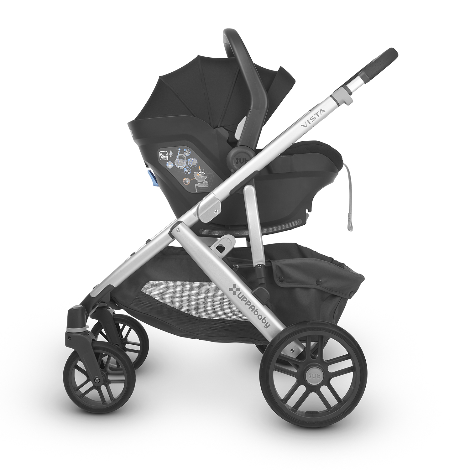 Автокресло UPPAbaby Mesa I-size Jake Черный - фото 5