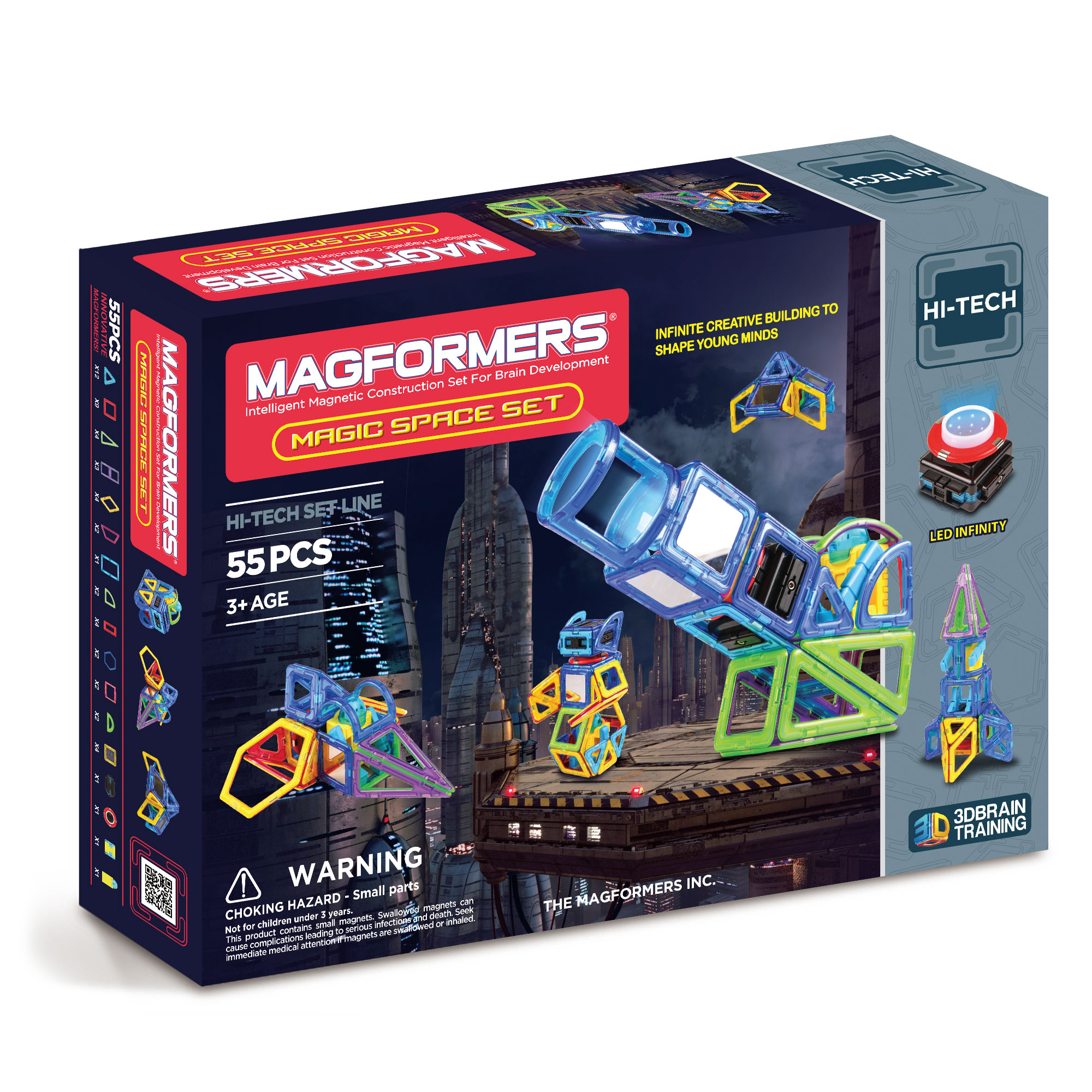 Конструктор Magformers Магнитный Magic Space set 709005 - фото 1