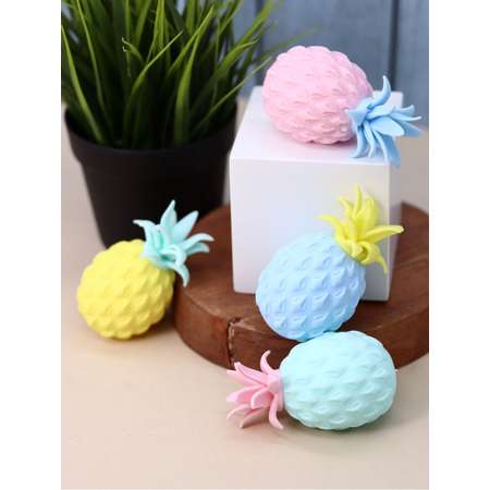 Мялка-антистресс iLikeGift Pineapple squeeze toy yellow