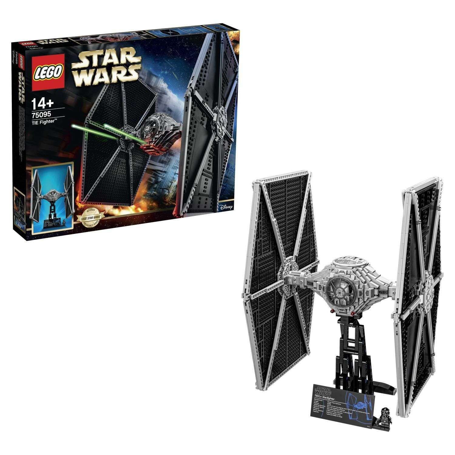 Конструктор LEGO Star Wars TM Истребитель TIE (TIE Fighter™) (75095) - фото 1