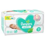 Cалфетки влажные Pampers Sensitive Duo 104шт