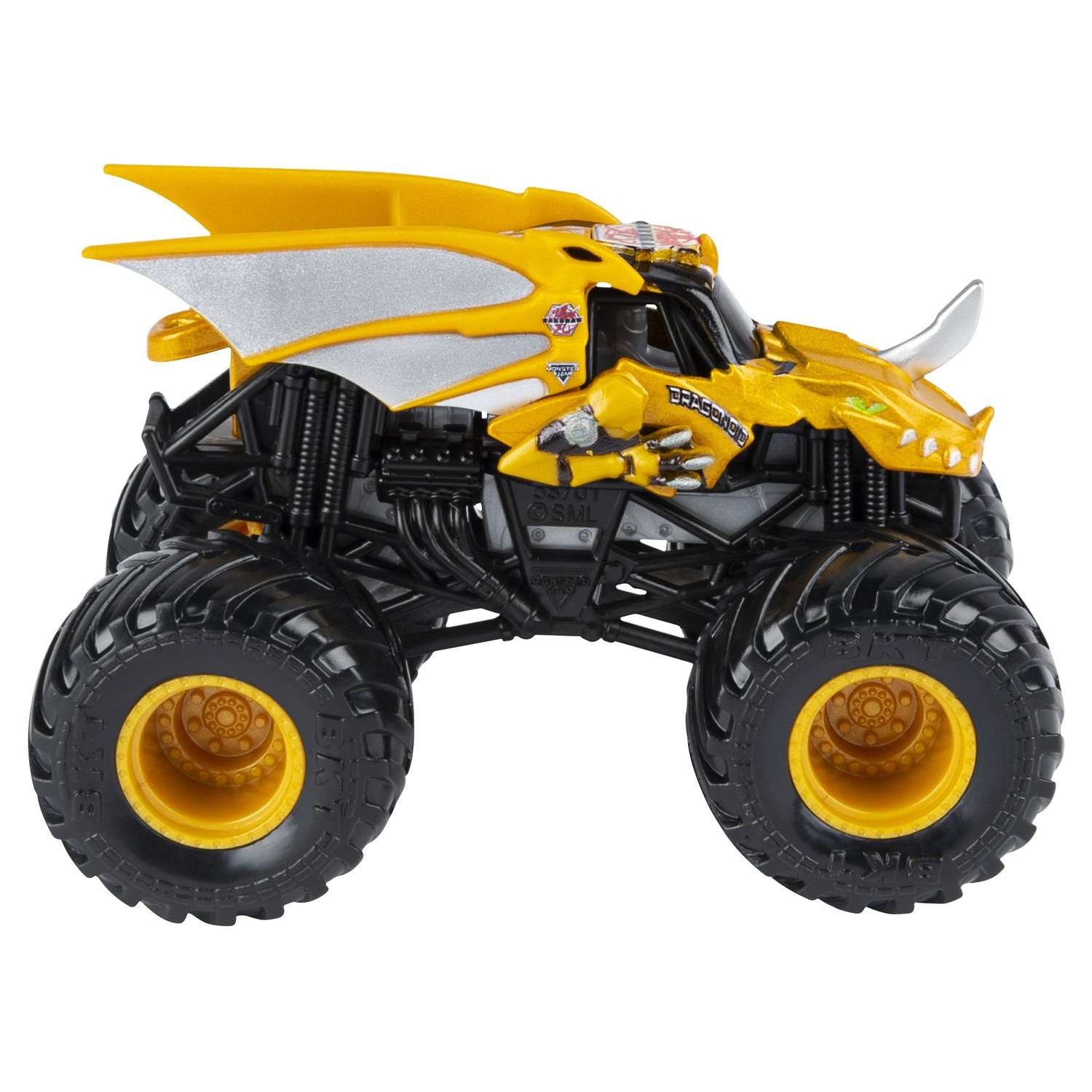 Машинка Monster Jam 1:64 Bakugan 6044941/20120657 6044941 - фото 6