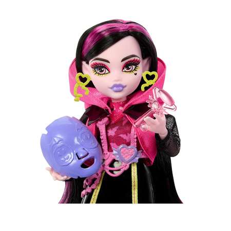 Кукла модельная Monster High Neon Frights Draculaura