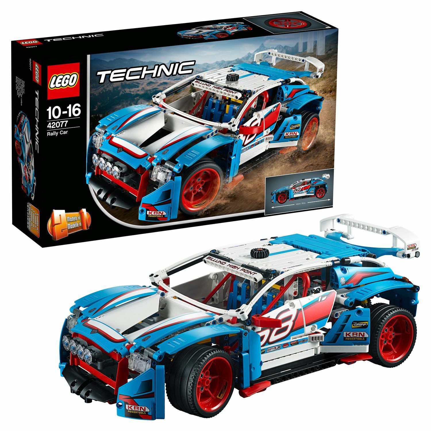 Конструктор LEGO Гоночный автомобиль Technic (42077) купить по цене 7999 ₽  в интернет-магазине Детский мир