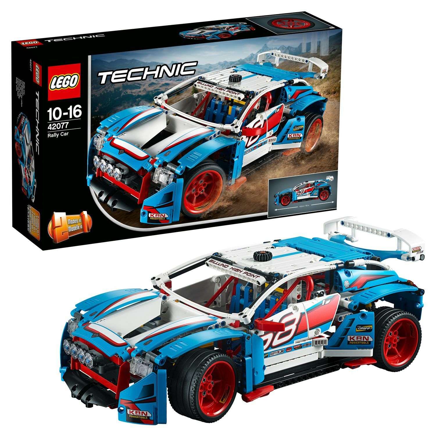 Конструктор LEGO Гоночный автомобиль Technic (42077) - фото 1