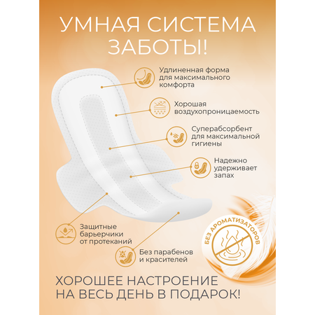 Прокладки впитывающие Extra Soft 40 шт Melitina Гигиенические прокладки 4 капли