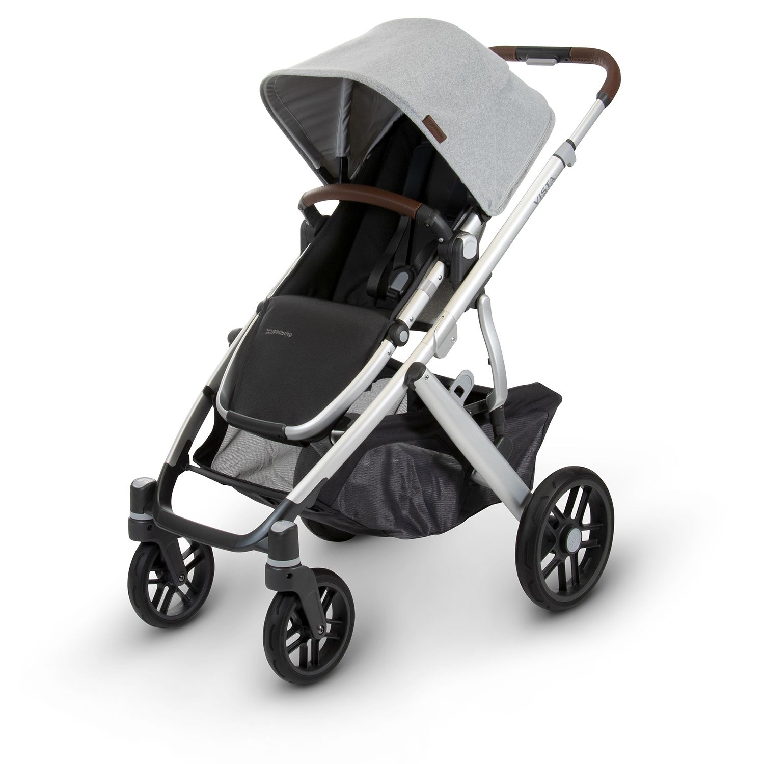 Коляска 2в1 UPPAbaby Vista V2 Stella Серебристый меланж - фото 8