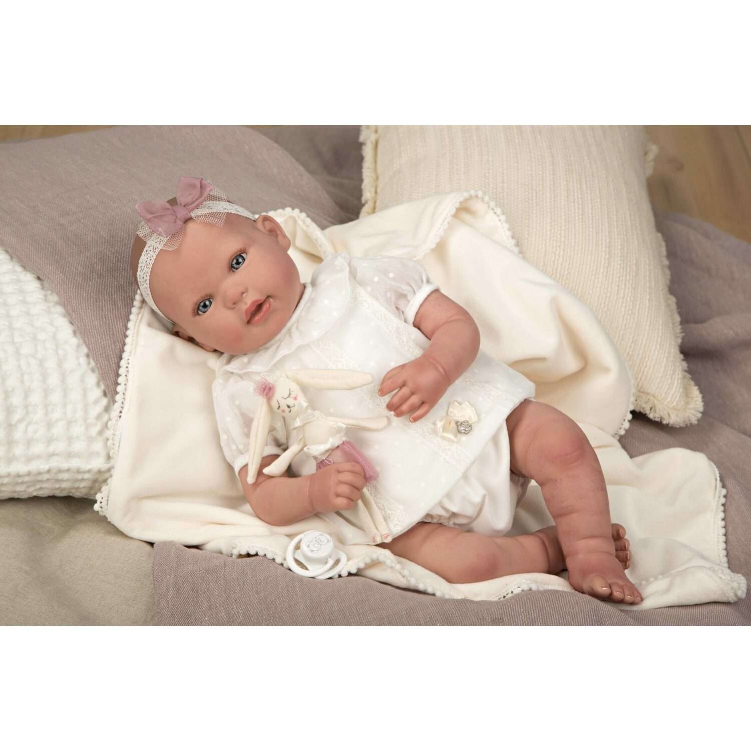 Кукла пупс Arias Реборн новорождённый Naroa 45 см Т22119 - фото 8