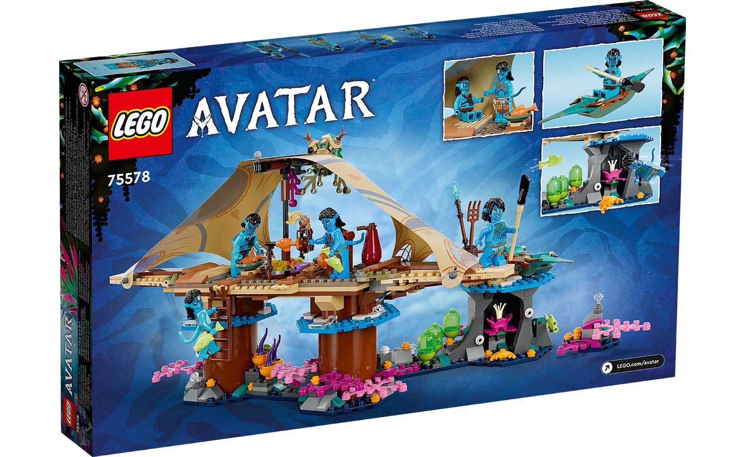 Конструктор LEGO Avatar «Дом Меткайина на Рифе» 528 деталей 75578 - фото 12