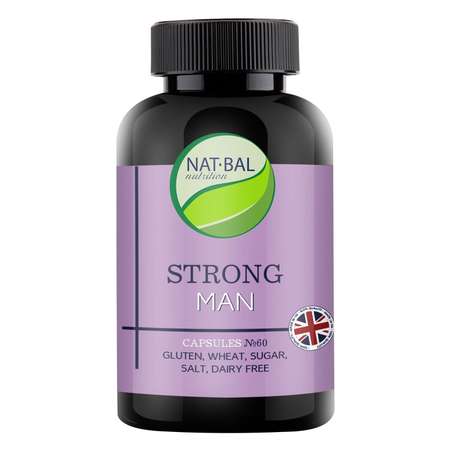 Биологически активная добавка Nat Bal nutrition Strong man 60капсул
