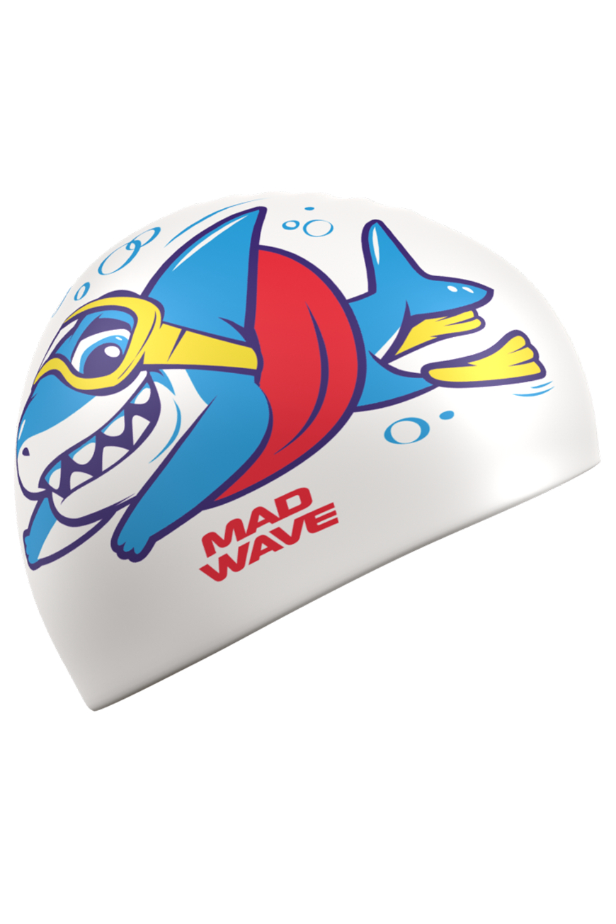 Шапочка для бассейна Mad Wave Baby shark M0574 32 0 00W - фото 2