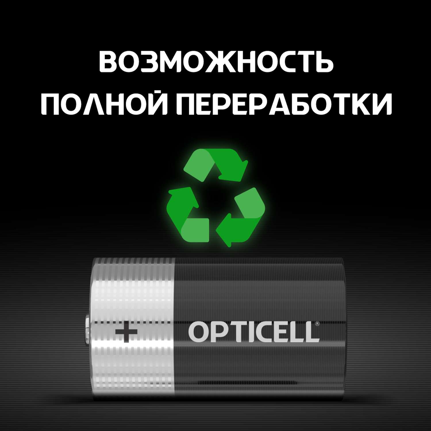 Батарейки OPTICELL Basic D 2шт - фото 6