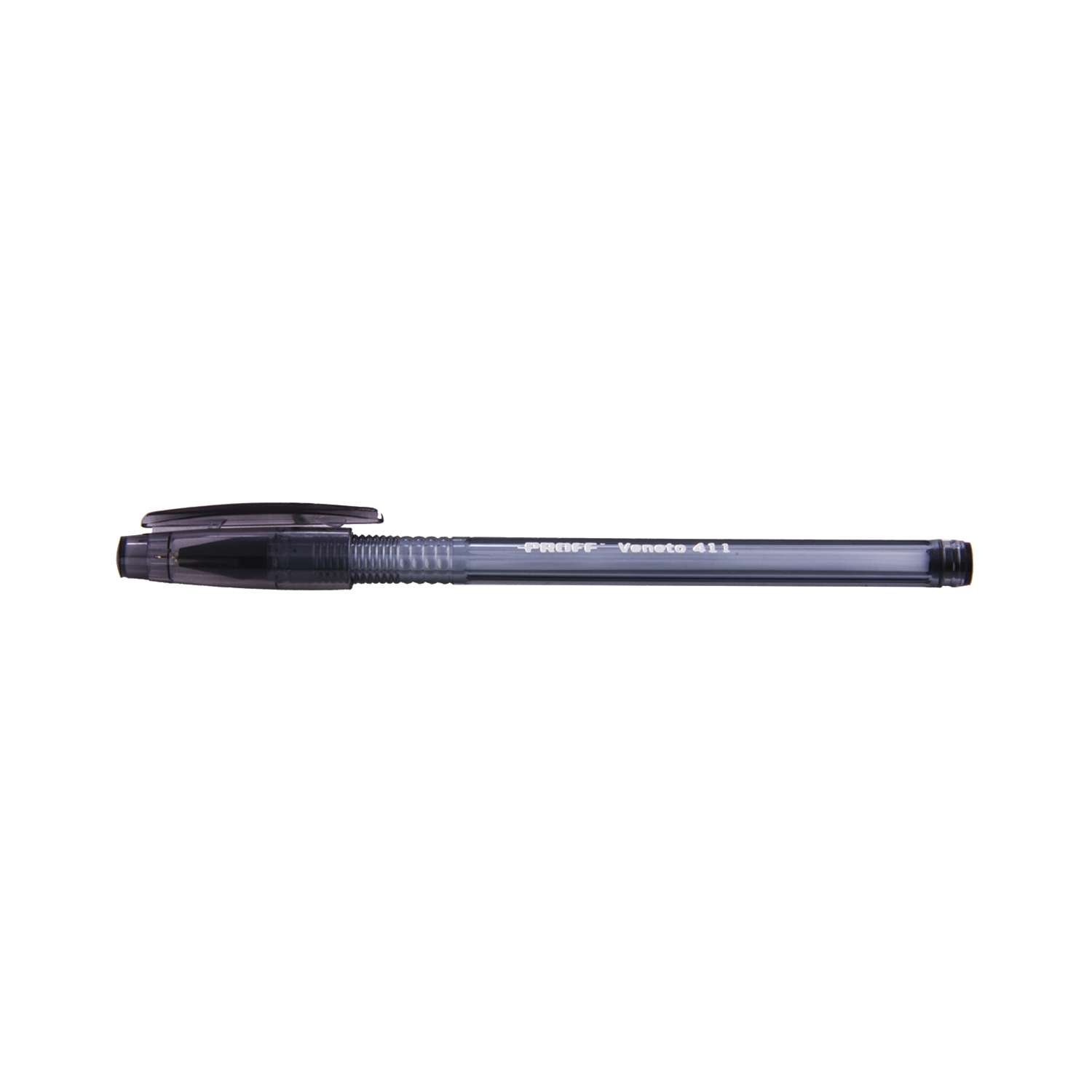 Ручка Proff шариковая черная Veneto 411 (0.7 мм) - фото 1