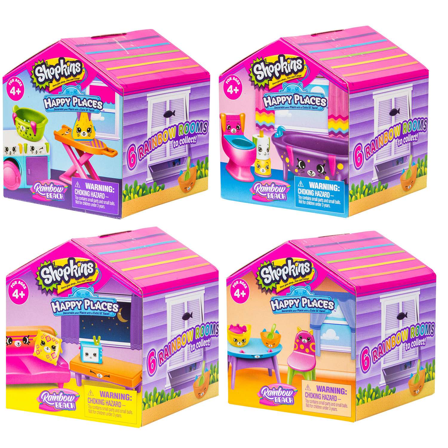 Shopkins toys 2024 happy places