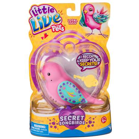 Птичка Little Live Pets Розовая (28395)