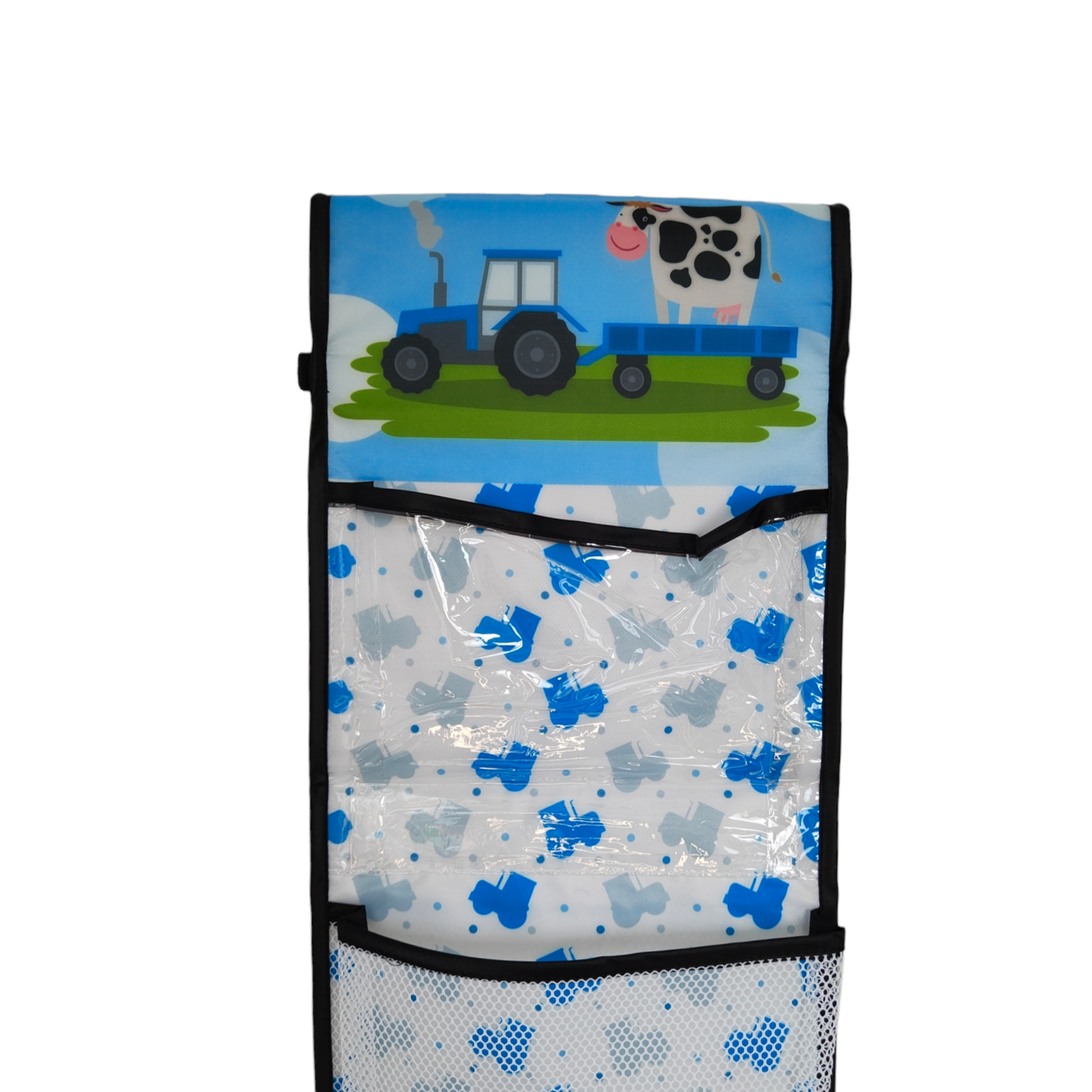 Кармашек в детский шкафчик Textile NN Синий трактор - фото 6