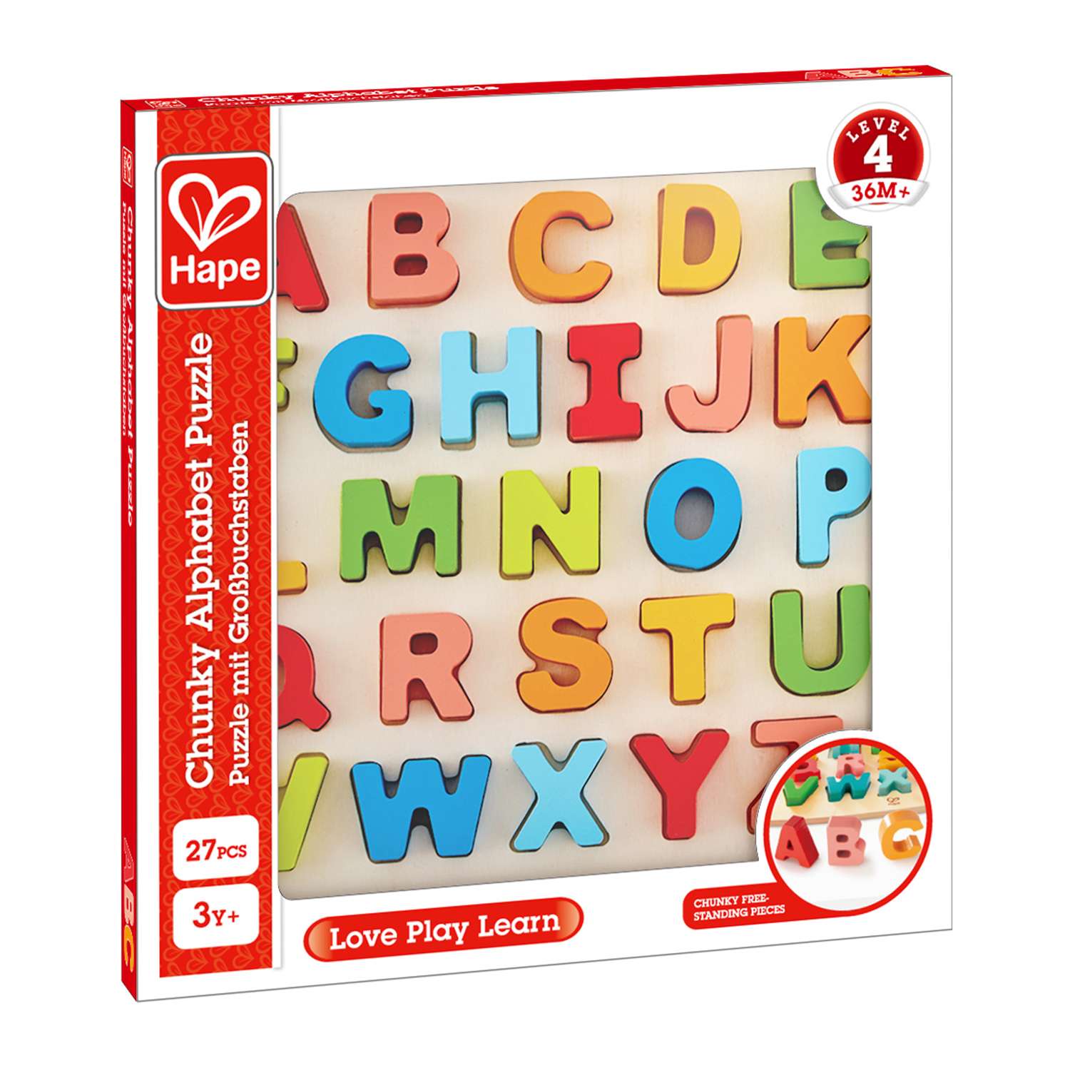 Игрушка для малышей HAPE Английский алфавит E1551_HP - фото 2