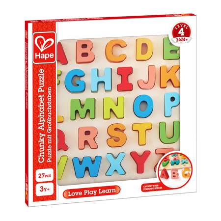 Игрушка для малышей HAPE Английский алфавит E1551_HP