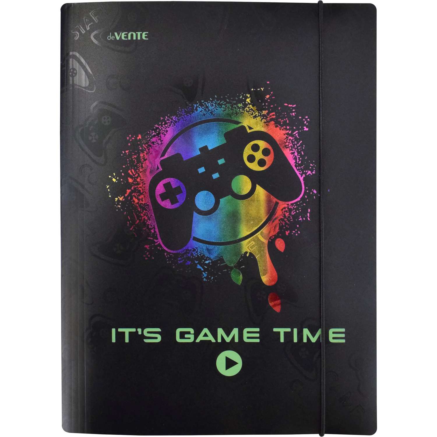 Папка deVENTE It is Game Time A4 на резинке купить по цене 195 ₽ в  интернет-магазине Детский мир