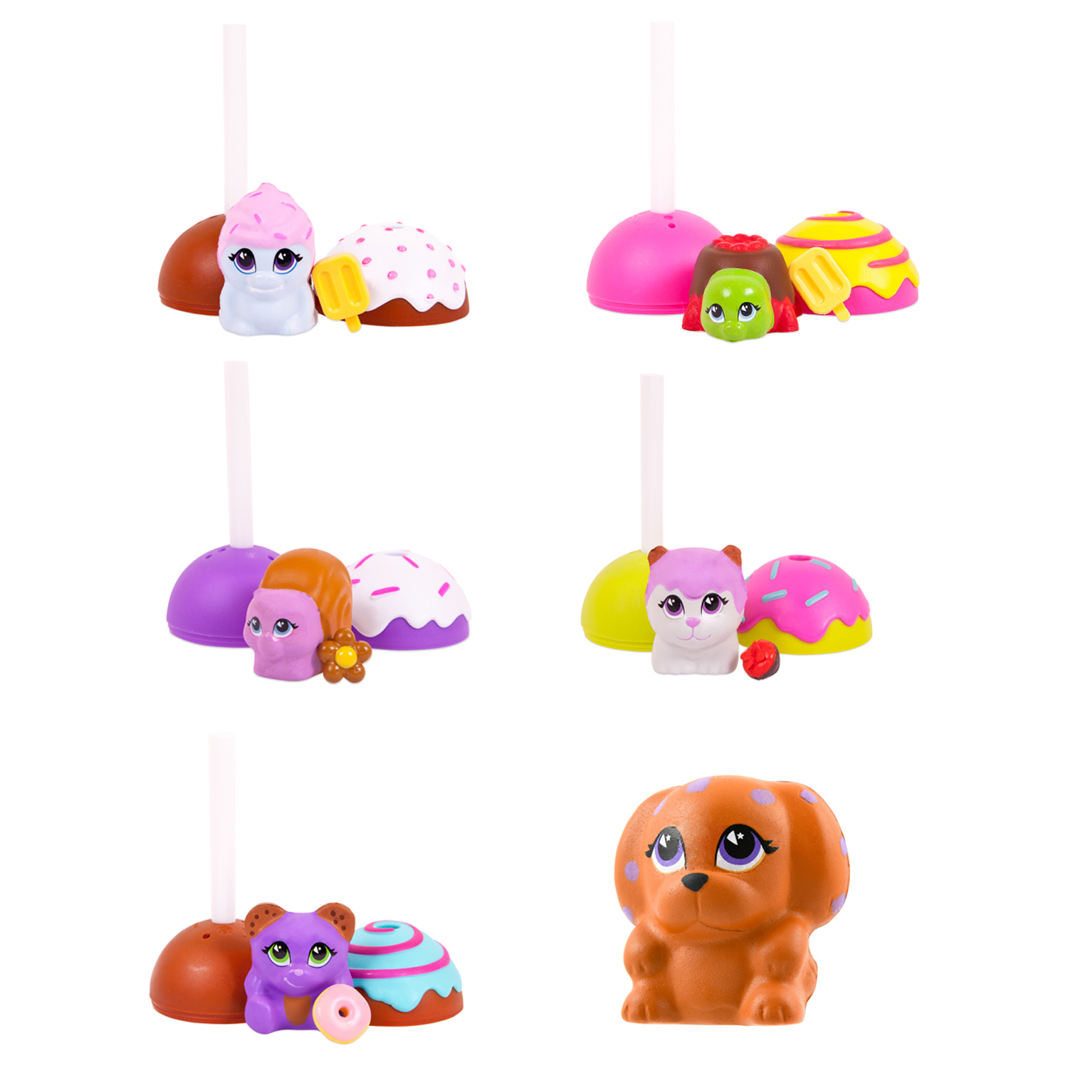 Игрушка Abtoys в индивидуальной капсуле Cake Pop Cuties в непрозрачной упаковке (Сюрприз) 27120 27120 - фото 1