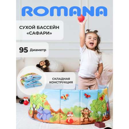 Сухой бассейн ROMANA Сафари