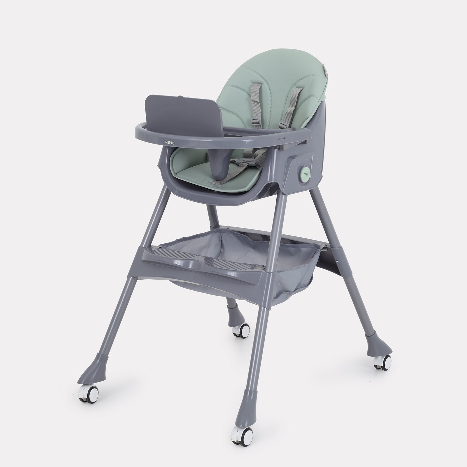 Стульчик для кормления MOWbaby Nemo Dark Green - фото 1