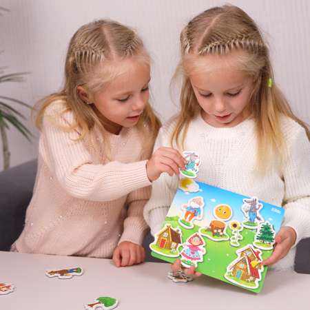 Магнитная игра El BascoKids Теремок и колобок