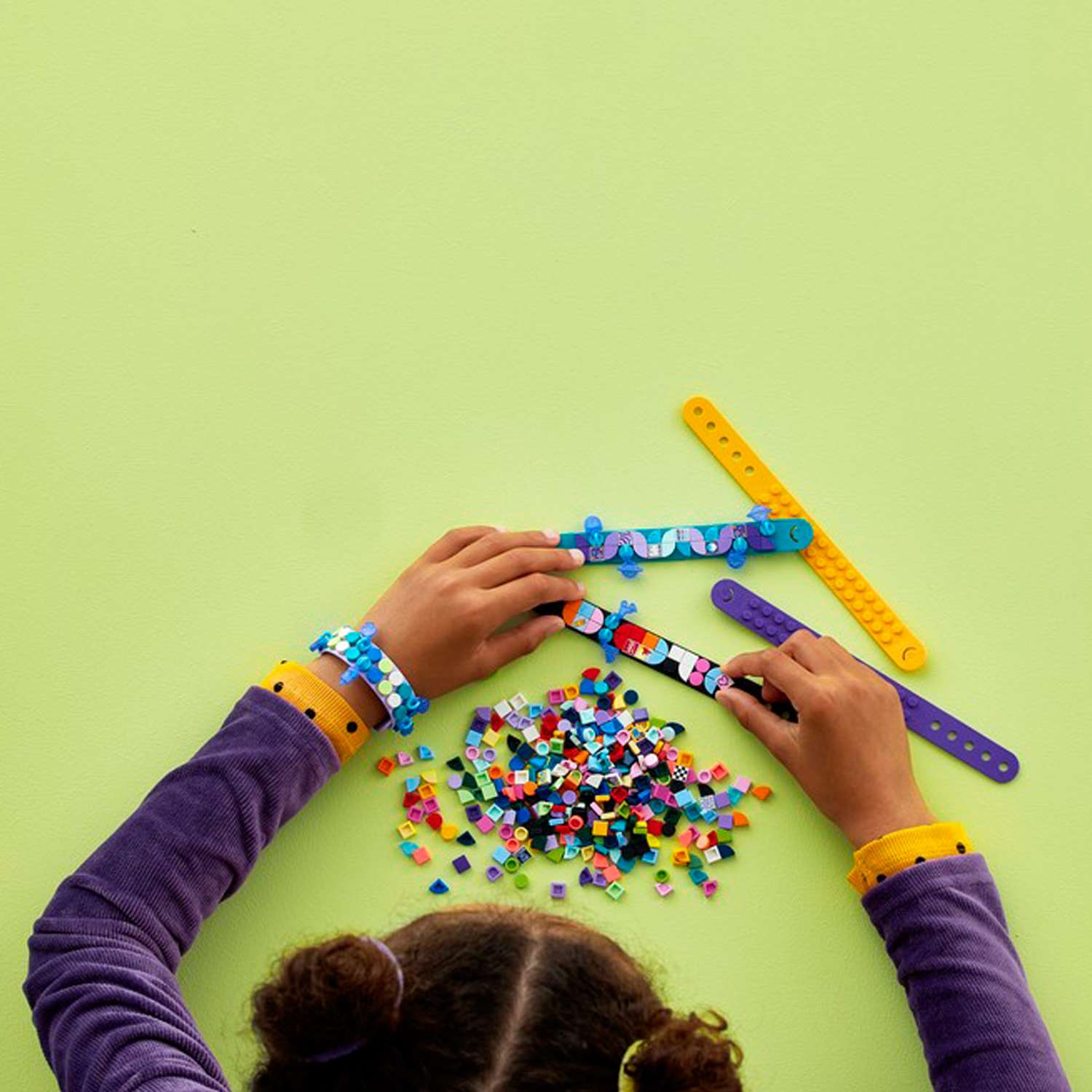 Конструктор детский LEGO Dots Большой набор дизайнера браслетов 41807 - фото 5