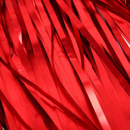 Гавайская юбка Страна карнавалия на липучке цвет красный