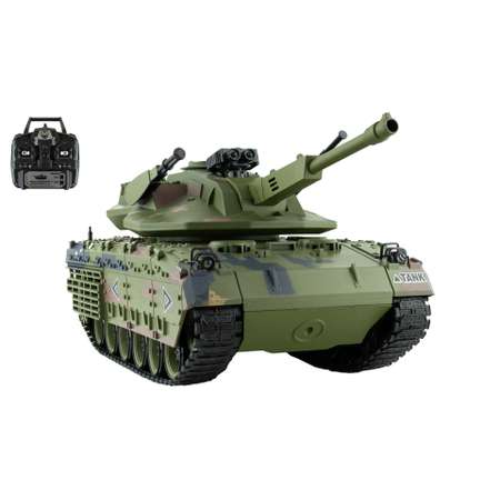 Радиоуправляемый танк RUSSIA CS Toys Стреляет орбизами и пульками