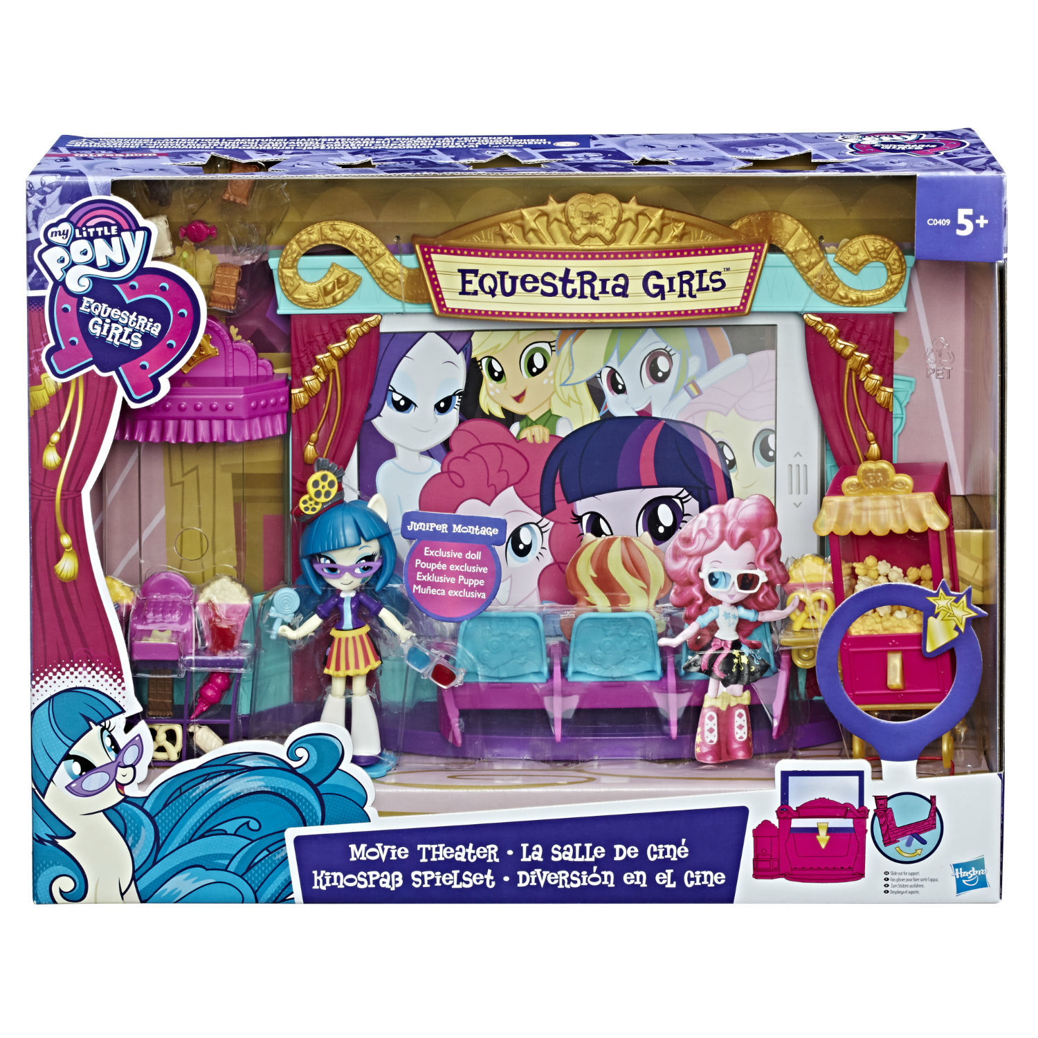 Набор мини-кукол MLP Equestria Girls Кинотеатр купить по цене 1359 ₽ в  интернет-магазине Детский мир