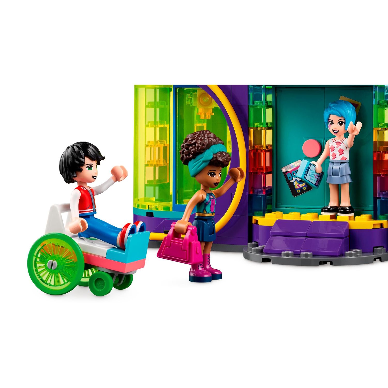 Конструктор LEGO Friends Roller Disco Arcade 41708 - фото 5