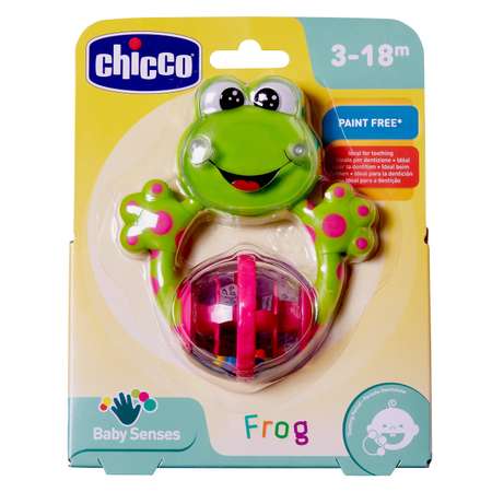 Игрушка Chicco погремушка Лягушка