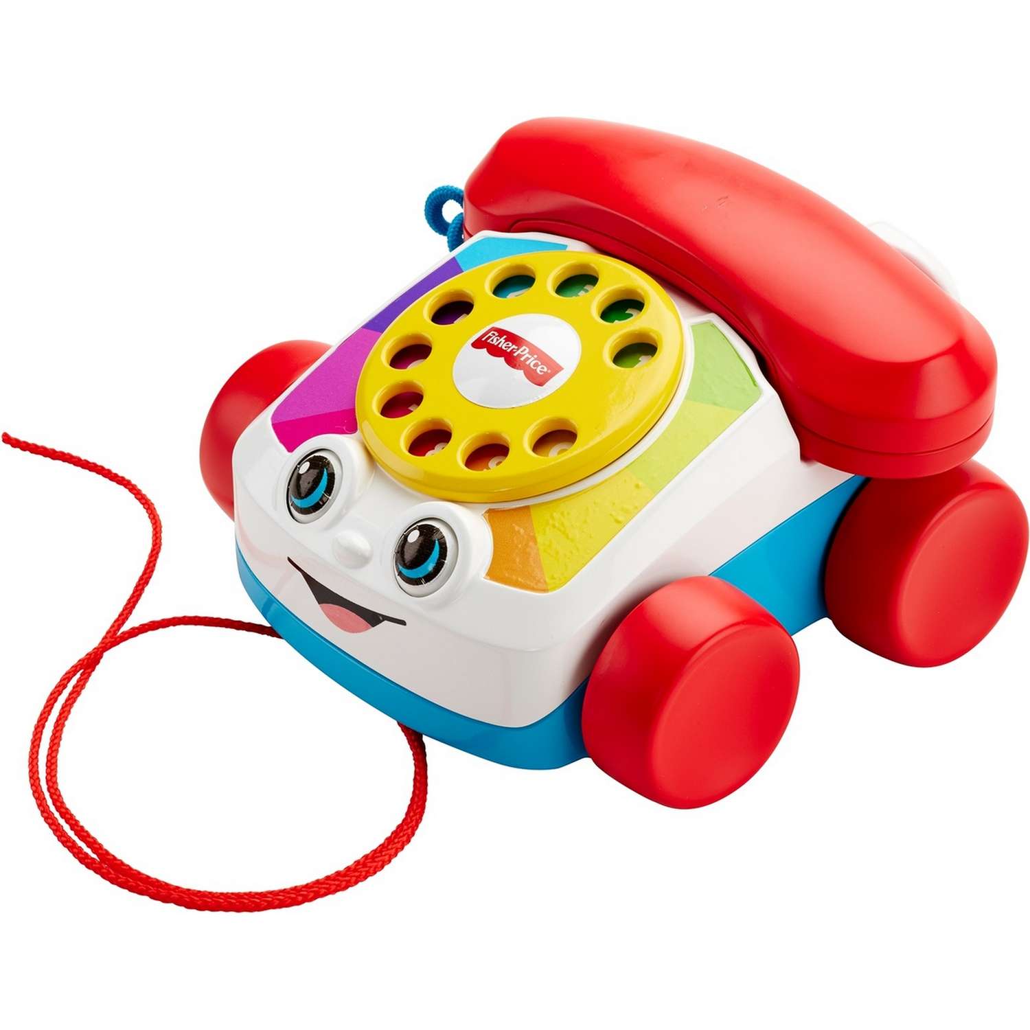 Развивающая игрушка Fisher Price Телефон на колесах купить по цене 50.5  руб. в интернет-магазине Детмир