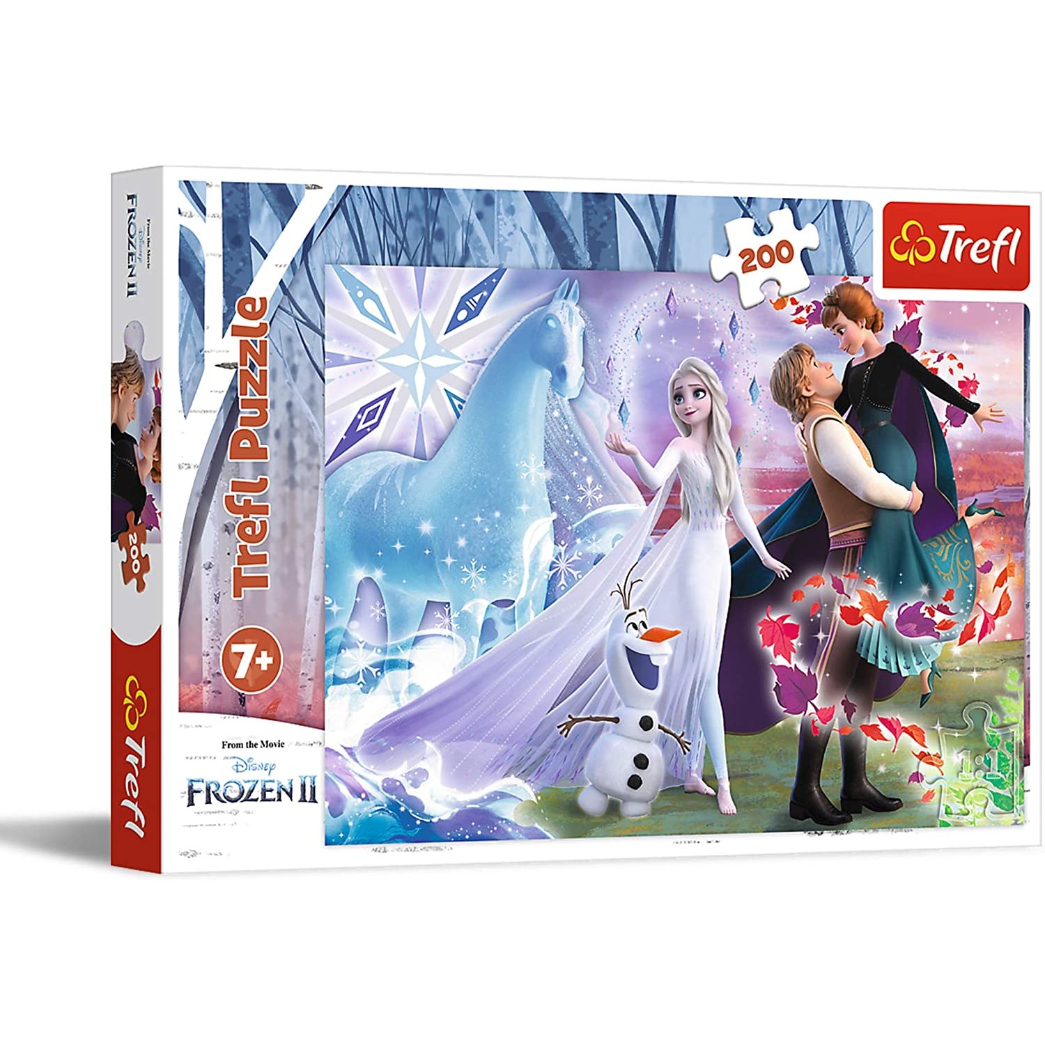 Пазл Trefl Волшебный мир сестер / Disney Frozen 2 / 200 элементов - фото 1