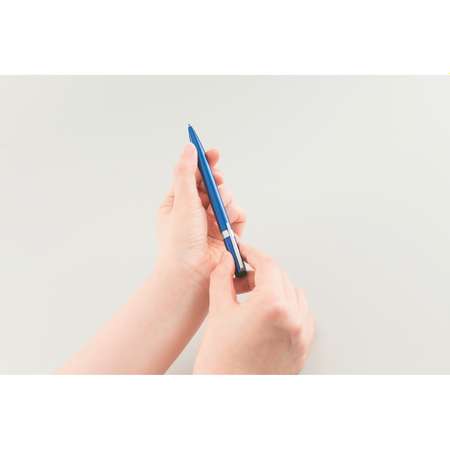 Ручка шариковая Tombow ZOOM L105 City черная корпус синий линия 0.7 мм подарочная упаковка