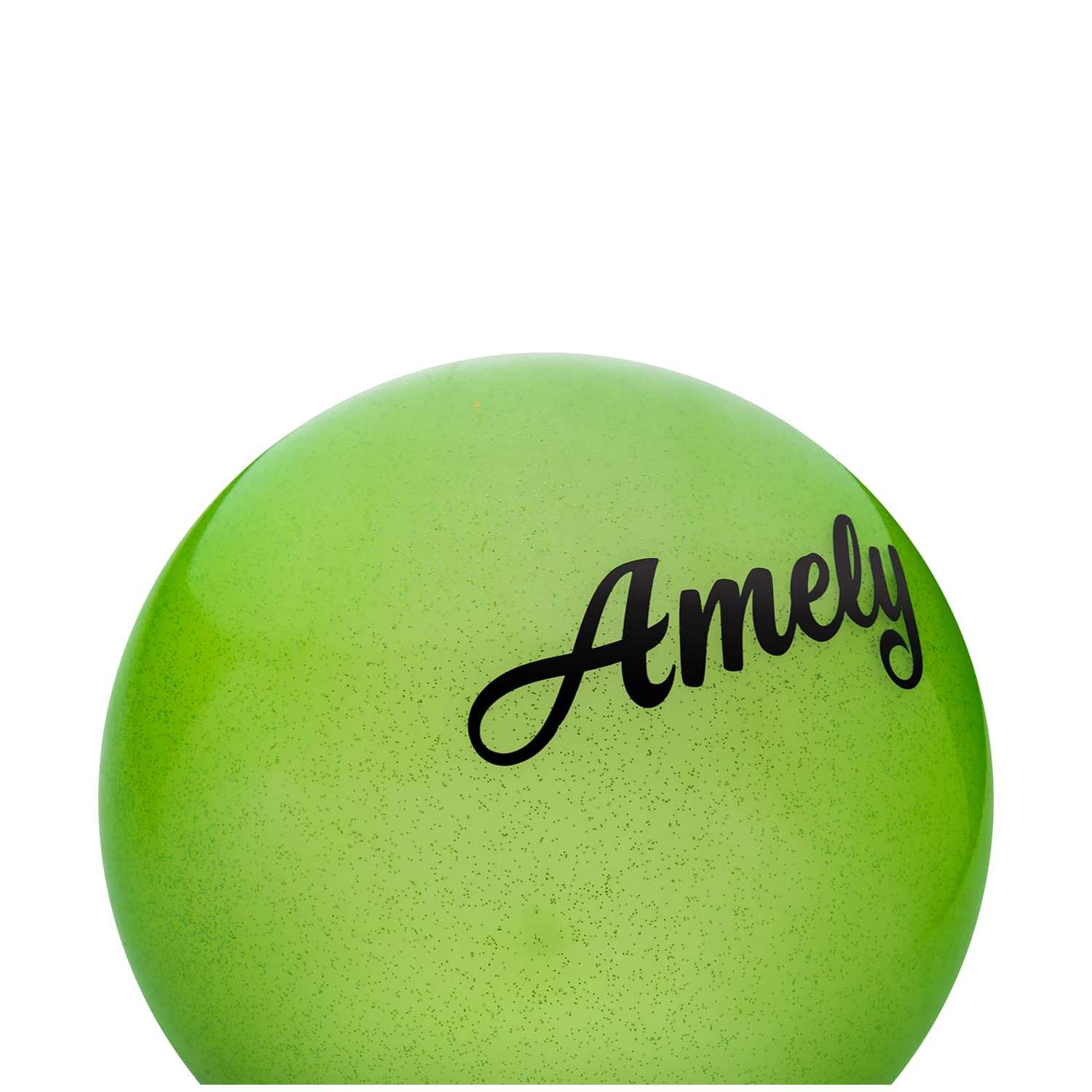 Мяч Amely для художественной гимнастики AGB-102-19-green - фото 2