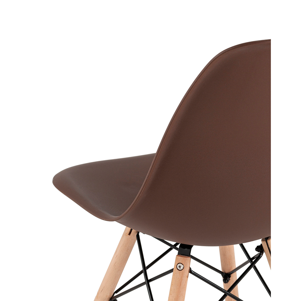 Стул Stool Group DSW Style brown - фото 6