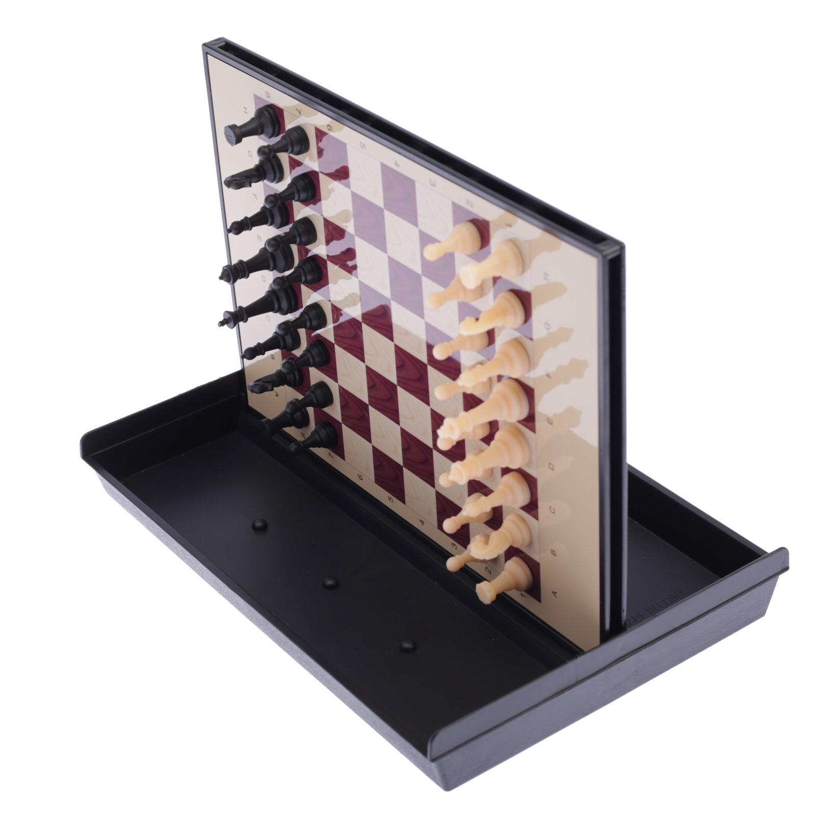 Шахматы Sima-Land магнитные с ящиком 24х18 см - фото 9