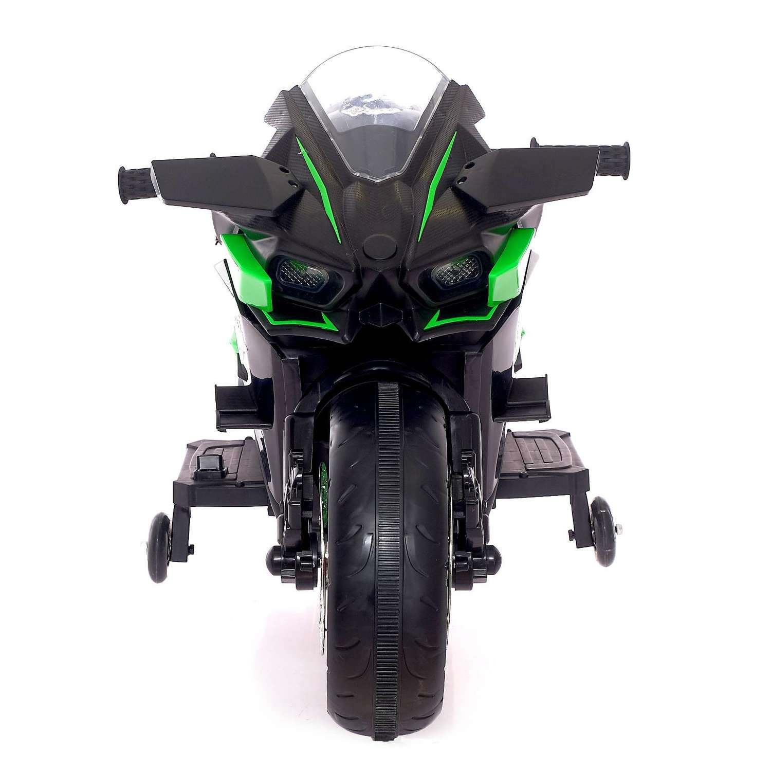 Электромотоцикл Sima-Land «Спортбайк» 2 мотора цвет чёрный - фото 4