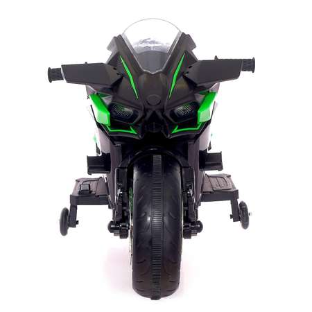 Электромотоцикл Sima-Land «Спортбайк» 2 мотора цвет чёрный
