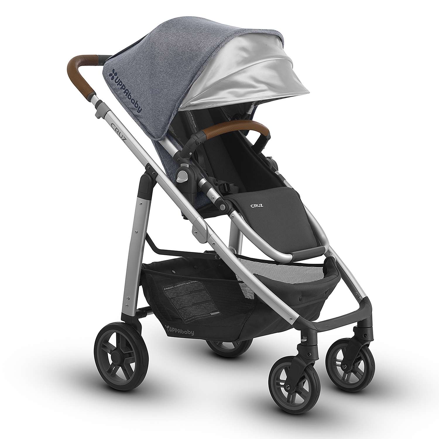 Коляска прогулочная UPPAbaby Cruz 2018 Gregory Blue melange - фото 2