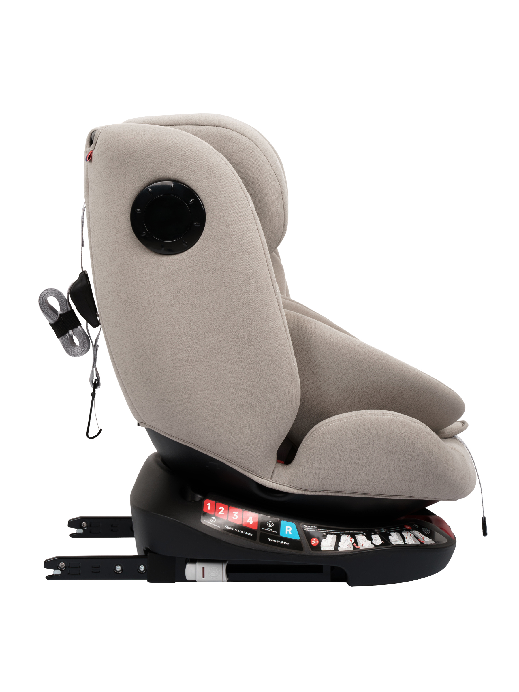 Автокресло JOVOLA Prime Isofix бежевый Isofix 0+/1/2/3 (0-36 кг) - фото 16