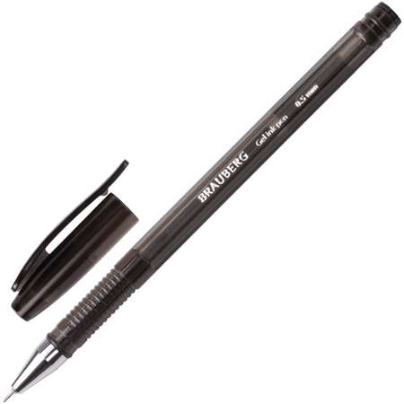 Ручки гелевые Brauberg 12 штук черные