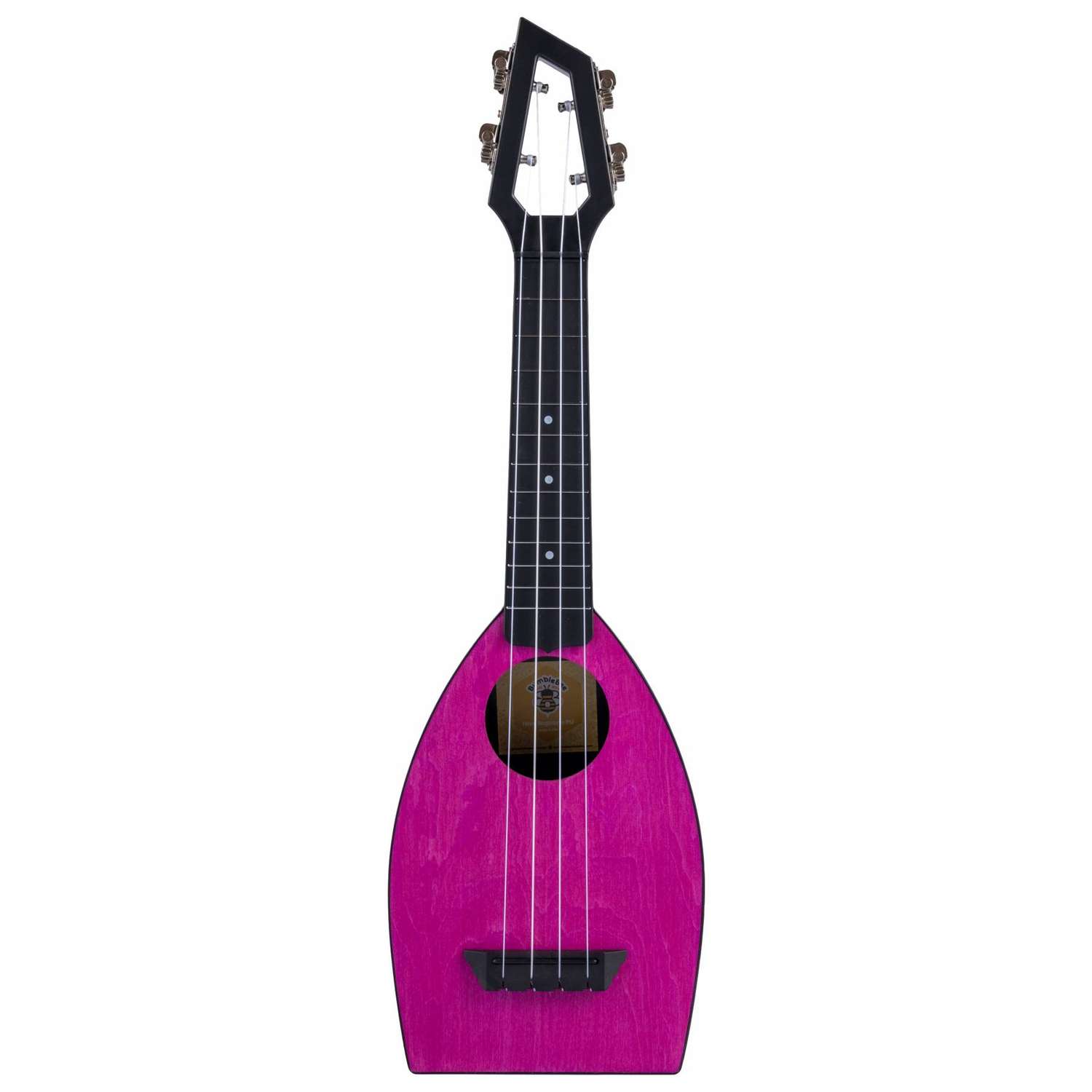 Гитара гавайская Bumblebee укулеле сопрано Hive Soprano PU цвет розовый - фото 5