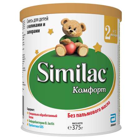 Смесь Similac Комфорт 2 с 6 до 12 месяцев