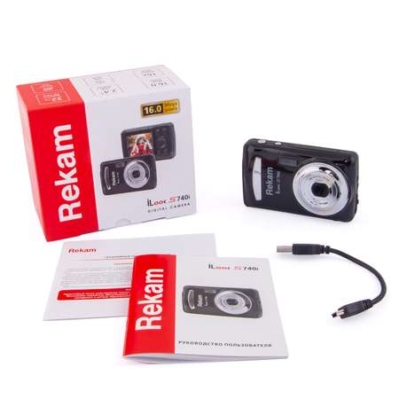 Камера цифровая Rekam iLook S740i (Black)
