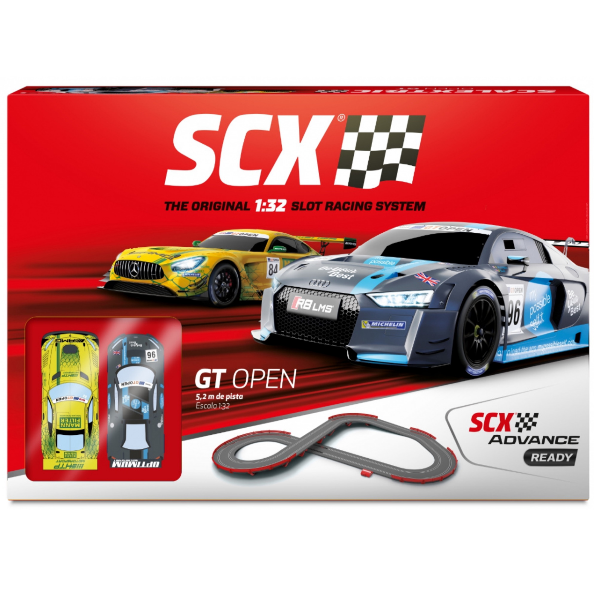 Трек Scalextric Original GT Open U10277S5M0 - фото 2